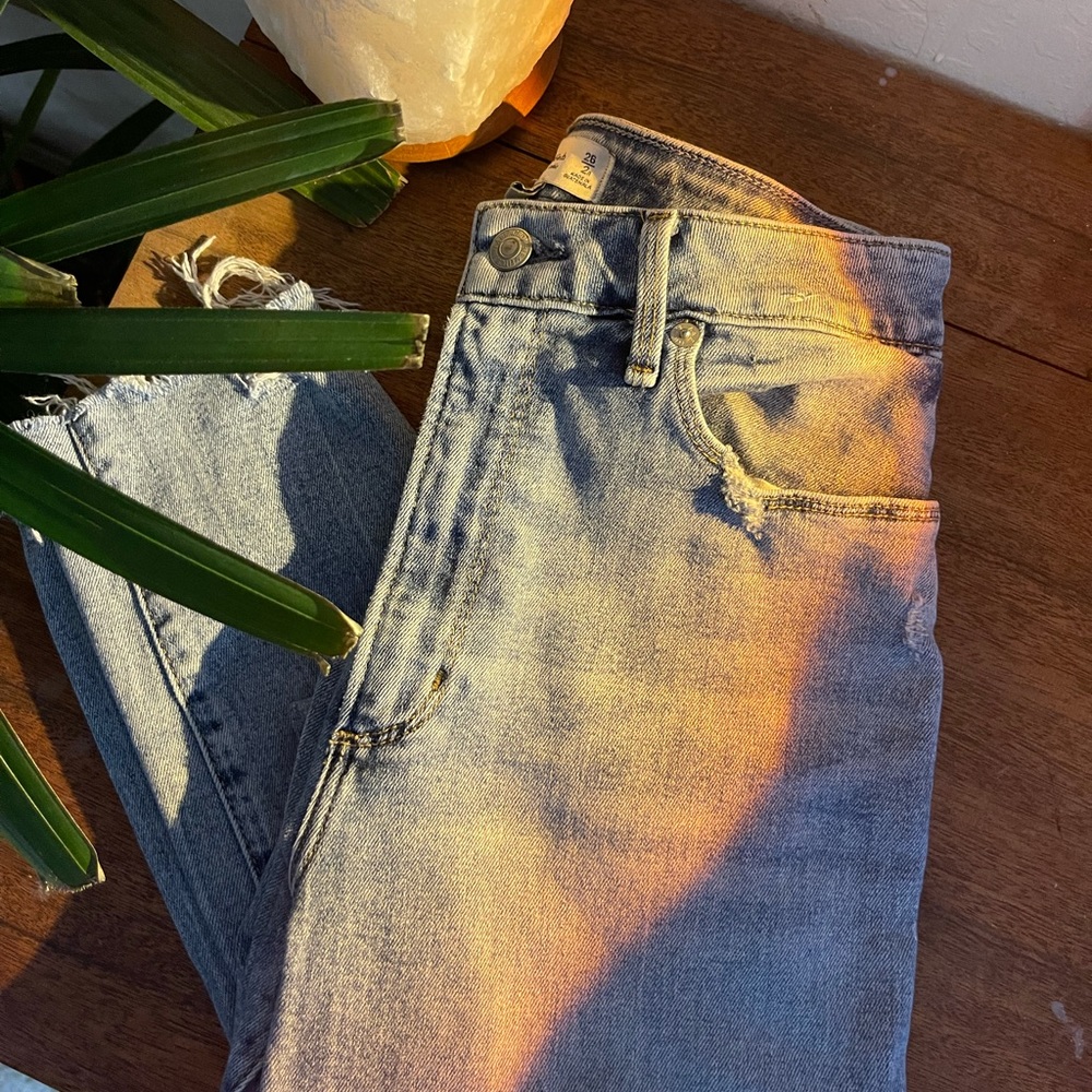 ABERCROMBIE curve love jeans